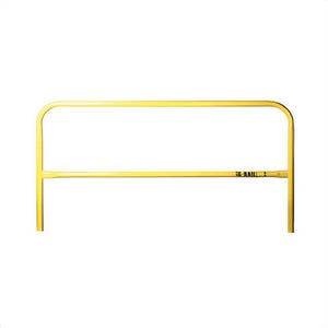 Guardian® 15181 Guardrail, 10 ft L 42 in Top Rail/21 in Mid Rail H