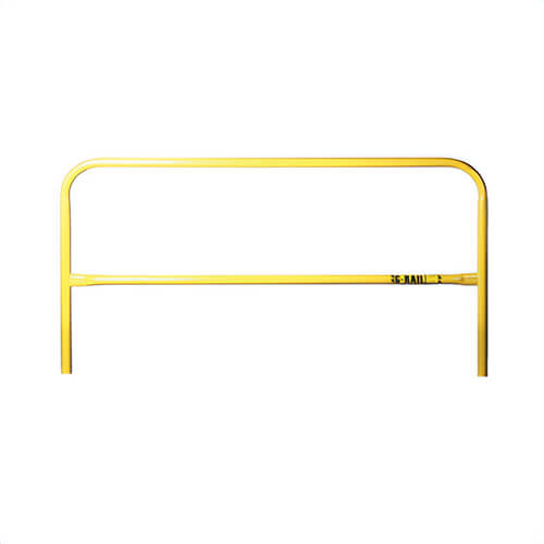 Guardian® 15182 Guardrail, 8 ft L 42 in Top Rail/21 in Mid Rail H