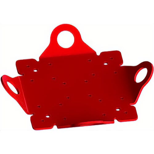 Guardian® 00691 Plate Anchor, 4-way, Red