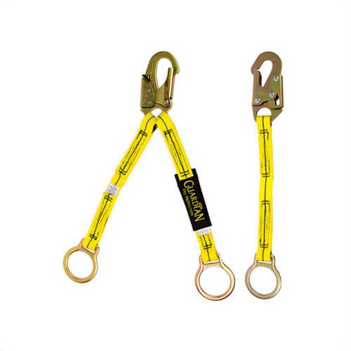 Guardian® 01120 Extension with Snap Hook, Double Leg, 18 in