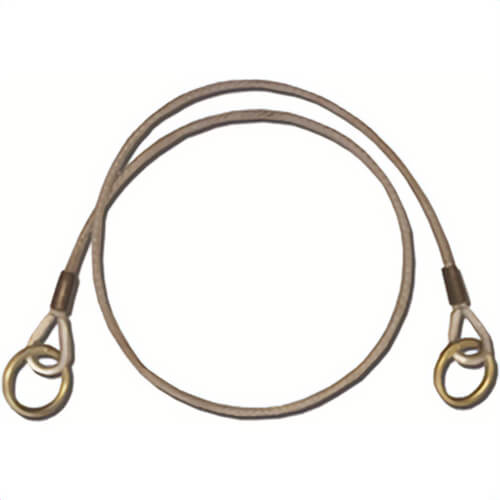 Guardian® 10451 Cable Choker, Vinyl Coated Galvanized, Anchor with 2-1/2 in and 3 in Ends, 4 ft