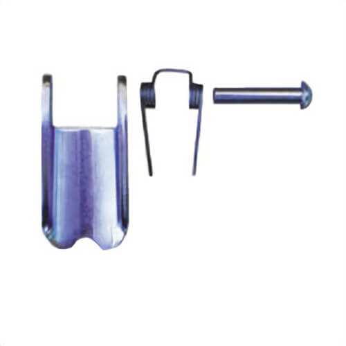 Gunnebo Johnson 589448 Latch Kit, 3/8 in Trade, Alloy Steel, For Use with EKN, EGKN, ESKN Sling Hook and LKN, LKNK Swivel Sling Hook