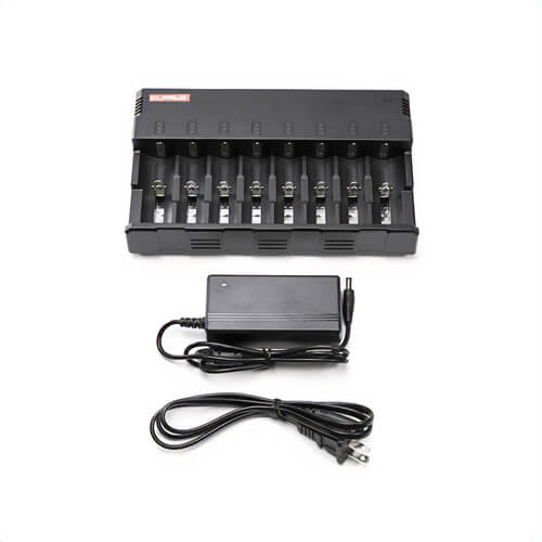 Halo™ KLGC-01B-01 Halo 8-Bay Universal Battery Charger, 100-240V