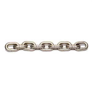 Harrington® LCER010NP Hoist Load Chain, Nickel Plated, for use with ER-010L/S, NER-010L/M/S, SNER-010L/S, ER1-010L/S