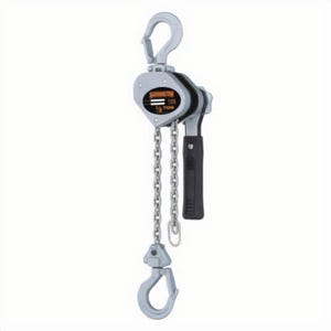 Harrington® LX005-10 Mini Lever Chain Hoist, 0.5 ton Load, 10 ft Lifting Height, 62 lb Rated, 11 ft L Chain, 29/32 in Hook Opening, LX Series