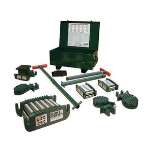 Hilman Rollers KRS-20-ERSD ERS Deluxe Roller Kit, 20 ton
