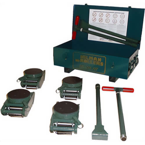 Hilman Rollers KRS-30-SLP Deluxe Roller Kit, 30 ton