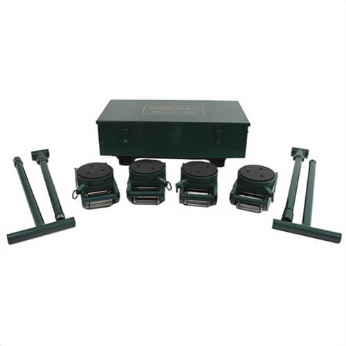 Hilman Rollers KRS-40-SLP Deluxe Roller Kit, 40 ton