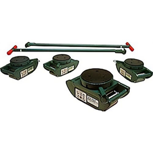 Hilman Rollers RS-40-SLP Roller Set with Padded, 40 ton