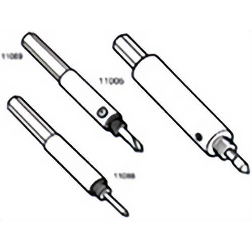 Hougen® 11005 Arbor Triple Flattened for 1/2 in Chuck