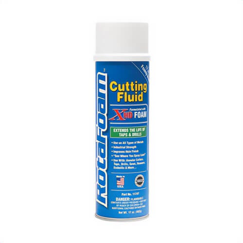 Hougen® 11747-12 RotaFoam™ Cutting Fluid, 17 oz Aerosol Can, Slight Petroleum, Liquid, Clear
