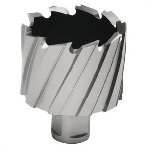 Hougen® 12160 Rotabroach Annular Cutter, 12,000 Series, 1-7/8 x 1 in Depth of Cut, 3/4 in dia Double-Fluted Shank, M2 HSS
