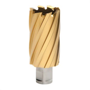 Hougen® 12742 "12,000-Series" TiN Annular Cutter, 1-5/16 in x 2 in