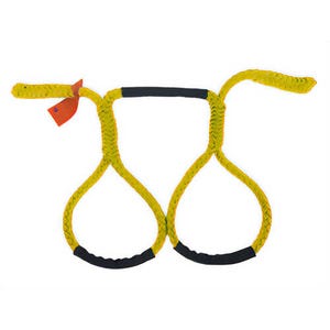 HSI® Utility Transformer Sling, 1/2 in, 1,225 lb Working Load Limit, Adjustable 2 to 4 ft, 12 Strand, Polyester, Yellow