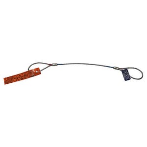 HSI Single Leg Cable Laid Wire Rope Sling, Flemish Loop Ends, Hanes Supply Inc.