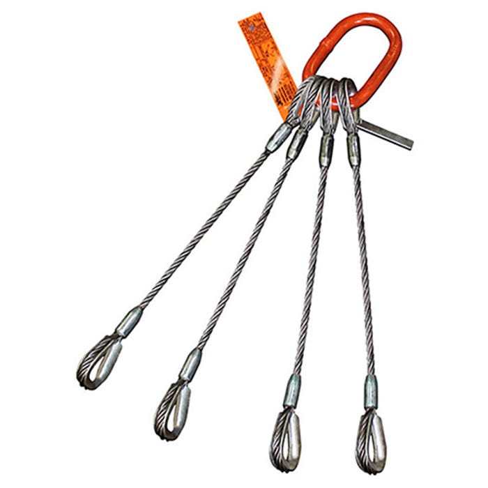 HSI Four Leg Wire Rope Slings
