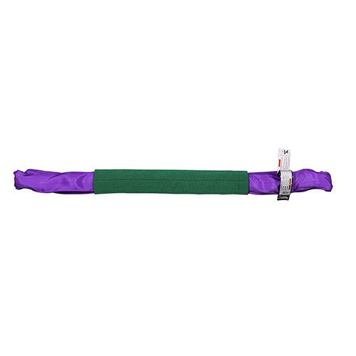 HSI® Polyester Sling, Eye and Eye, Purple, 1-3/4 in Width, 14 ft Length, SP260, 2,600 lb Vertical Capacity