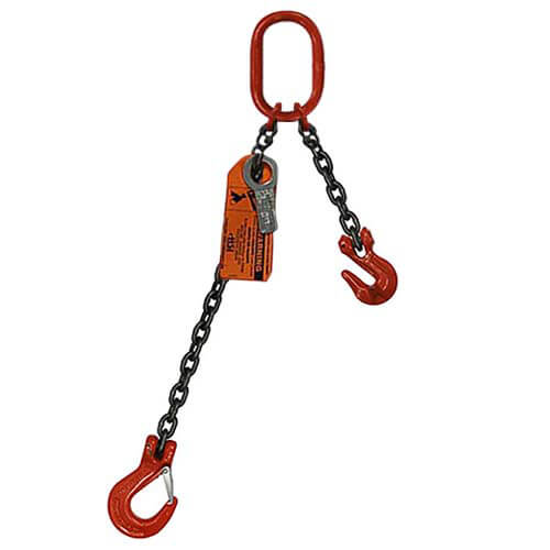 HSI One Leg Chain Slings Adj. Type B Sling Hook Ends