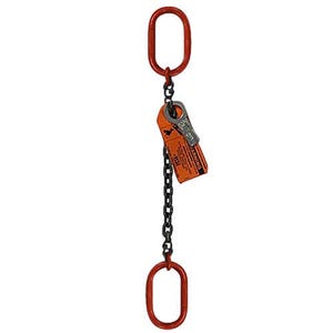 HSI Single Leg Chain Sling, Oblong Link Ends, Hanes Supply Inc.