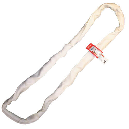 HSI Polyester Lifting Sling, White Endless Round, Hanes Supply Inc.