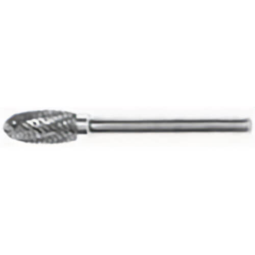 HTC® SE-3 Double Cut 3/8 x 3/4 Oval Shape Solid Carbide Burr