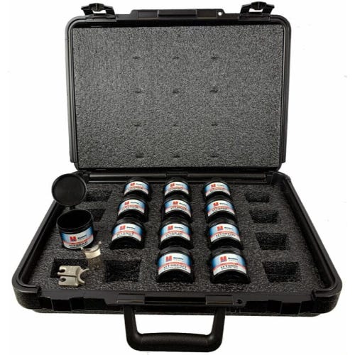 Huskie Tools® DIEKIT6TCU Die Kit Crimping Tool Die Set, 6 ton, Copper