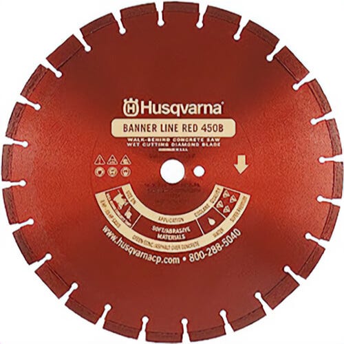 Husqvarna® 542751070 Banner Line, 30-165-1DP Red, 450B-6R-WN