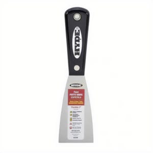 Hyde® 02250 Putty Knife, 3-3/4 in L x 2 in W, High Carbon Steel Blade, Flexible Blade Flexibility