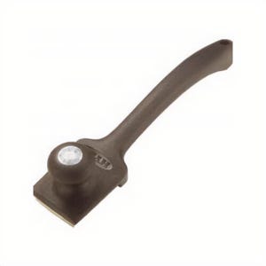 Hyde® 10540 Black & Silver® 4-Edge Blade Heavy Duty Lifetime Scraper, High Carbon Steel Blade, 2-1/2 in W Blade, Polypropylene Handle