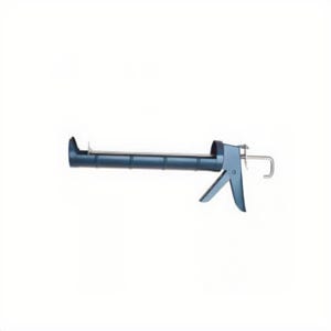 Hyde® 46420 StopDrip Ratchet Rod Caulk Gun with Ladder Hook, 32 oz Container, Blue