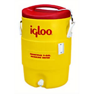 Igloo® 421 industrial Water Cooler Yellow/Red, 2 gal