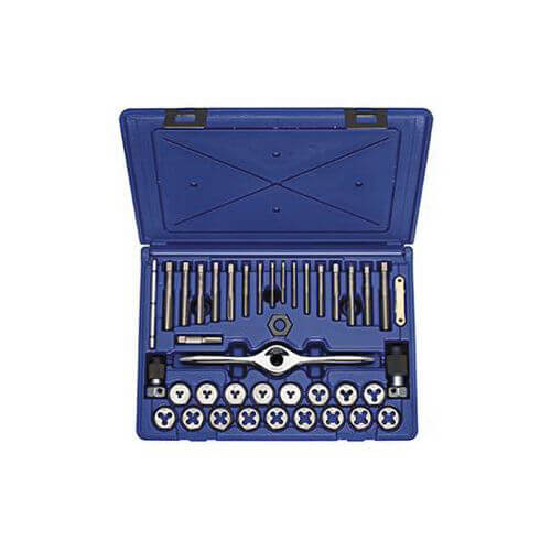 Irwin® Hanson® 1835092 Plug Tap and Hex Die Set, 40 pc