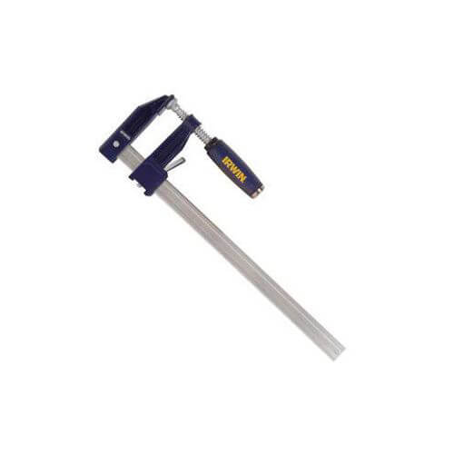 Irwin® 223136 Quick-Grip® 100 Clutch Lock Traditional F-Clamp Medium Duty Bar Clamp, 36 in Clamping, 3-1/8 in D Throat