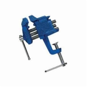 Irwin® Record® 226303ZR Light Duty Portable Bench Vise, 2 in Jaw Opening, 3 in W Steel Jaw, 1-5/8 in D Throat