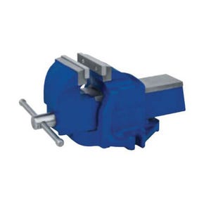 Irwin® Record® 6 Mechanics Vise, Replaceable Jaw, 8 in Jaw Opening, 6 in W Cast Iron Jaw, 3-1/2 in D Throat