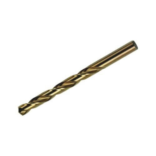 Irwin® 3016018 Heavy Duty Jobber Length Drill Bit, 9/32 in Drill - Fraction, 0.2812 in Drill - Decimal Inch, 135°  Point, HSS-Co, Gold Oxide