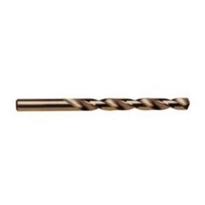 Irwin® 3016024 Heavy Duty Jobber Length Drill Bit, 3/8 in Drill - Fraction, 0.375 in Drill - Decimal Inch, 135° Point, HSS-Co, Gold Oxide
