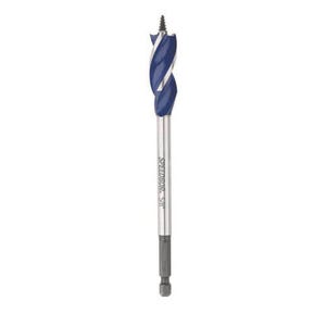 Irwin® Speedbor® 3041002 Max Speed™ Standard Length Spade Bit, 5/8 in dia, 6 in OAL, 2 in L, 1/4 in Shank