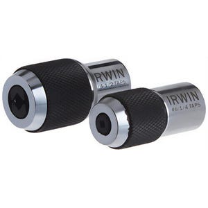 Irwin® 3095001 Tapping Adapter Set, 3/8 in Minimum Tap, 2 pc, for use with Reamers, Screw Extractor and Tap