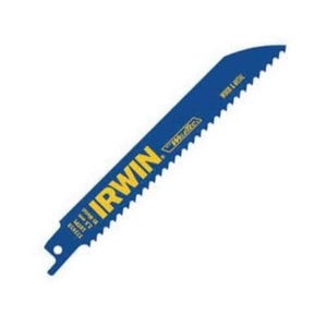 Irwin® 372810BB Reciprocating Saw Blade, 8 in L x 0.74 in W, 10 TPI, Bi-Metal Body