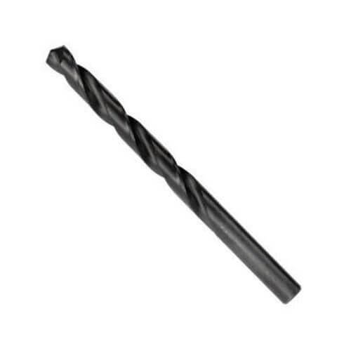 Irwin® 63509 Heavy Duty Jobber Length Drill Bit, 9/64 in Drill - Fraction, 0.1406 in Drill - Decimal Inch, 135°  Point, M2 HSS, Black Oxide