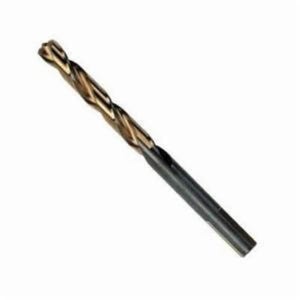 Irwin® Turbomax® 73318ZR Jobber Length Drill Bit, 9/32 in Drill - Fraction, 0.2812 in Drill - Decimal Inch, 135° Point, HSS, Black/Gold Oxide