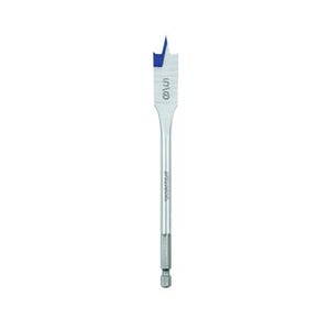 Irwin® 88810 Speedbor® 2000 Standard Length Spade Bit, 5/8 in dia, 6 in OAL, 5 in L Flat Flute, 1/4 in Shank