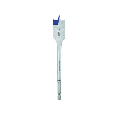 Irwin® 88814 D9103Speedbor® 2000 Standard Length Spade Bit, 7/8 in dia, 6 in OAL, 5 in L Flat Flute, 1/4 in Shank