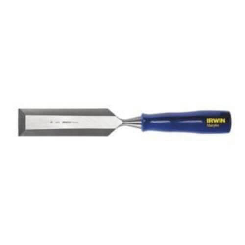 Irwin® M444112N Marples® Blue Chip® Woodworking Chisel, 1-1/2 in Beveled High Quality Hardened Steel Tip, 5-1/2 in OAL