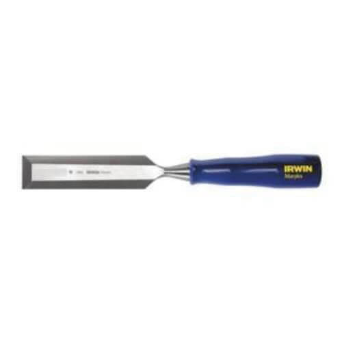 Irwin® M444114N Marples® Blue Chip® Woodworking Chisel, 1-1/4 in Beveled High Quality Hardened Steel Tip, 5-1/2 in OAL