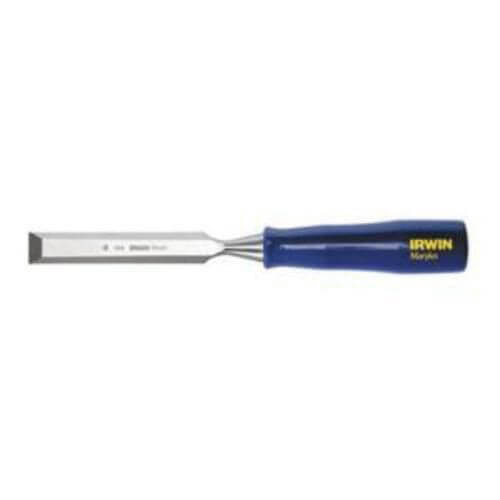 Irwin® Marples® M4441N Blue Chip® Woodworking Chisel, 1 in Beveled High Quality Hardened Steel Tip, 4-1/2 in OAL, 1 in W Blade