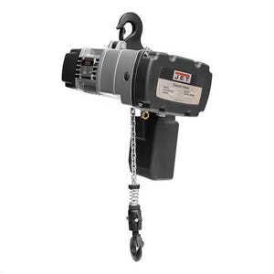 JET® 104046 Trademaster® 1-Phase Electric Chain Hoist, 2 ton Load, 20 ft H Lifting, 1.33 hp Power Rating, 120 V