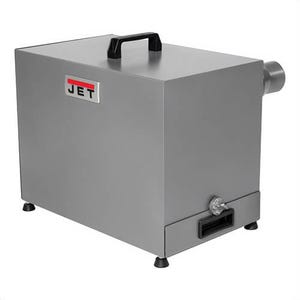 JET® 414850 Bench Dust Collector, 1/3 hp Power Rating, 115 V, 176 CFM Air Flow, MERV 13 Filter, 75 dB Sound