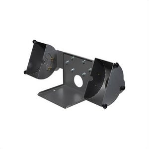 JET® 578400 Buffer Dust Shroud, Powder Coated, For Use with Model IBG-8SSB/IBG-8VSB 8 in Bench Buffers, 4 in dia Dust Port, 10 ga Thick Base/Bracket